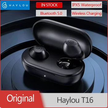 Original Haylou T16 Bluetooth 5.0 True Wireless Earphone Dynamic Touch Control IPX5 Waterproof Earbuds Active Noice Cancelling
Original Haylou T16 Bluetooth 5.0 True Wireless Earphone Dynamic Touch Control IPX5 Waterproof Earbuds Active Noice Cancelling