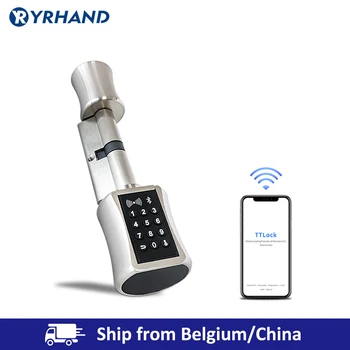 Smart Lock DIY keyless double replacement cylinder lock TT lock app WiFi euro cylinder smart locks
Smart Lock DIY keyless double replacement cylinder lock TT lock app WiFi euro cylinder smart locks