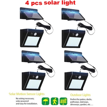 Solar Street Light Outdoor 48/30 LED PIR Motion Sensor Solar Lamp Outdoor light wall lamp Waterproof Energy For Home Garden inte
Solar Street Light Outdoor 48/30 LED PIR Motion Sensor Solar Lamp Outdoor light wall lamp Waterproof Energy For Home Garden inte