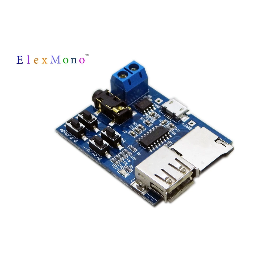 3.3-5.5V MP3 Decoder - support USB Memory Stick/ Micro SD Card USB Flash Drive Audio Player Offline Music
3.3-5.5V MP3 Decoder - support USB Memory Stick/ Micro SD Card USB Flash Drive Audio Player Offline Music