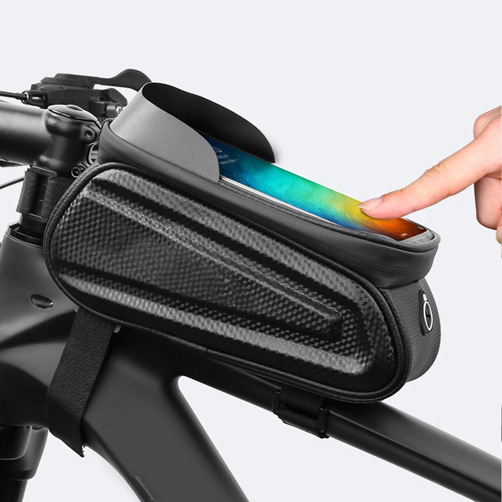 Bicycle Accessories Bag Front Frame Bike Phone Holder Rainproof Bike Bags Cycling Tube 6.0In Phone Case Waterproof Touchscreen
Bicycle Accessories Bag Front Frame Bike Phone Holder Rainproof Bike Bags Cycling Tube 6.0In Phone Case Waterproof Touchscreen