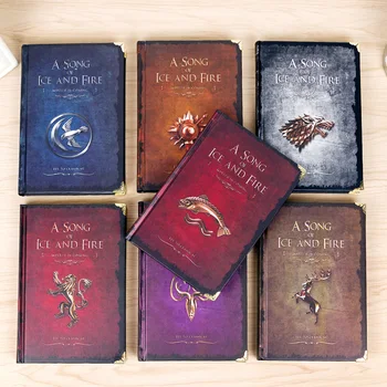 A Song of Ice and Fire Notebook Vintage Hardcover Game of Thrones Notebook Stationery
A Song of Ice and Fire Notebook Vintage Hardcover Game of Thrones Notebook Stationery