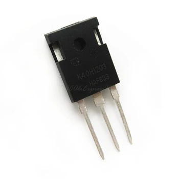 10pcs/lot K40H1203 IKW40N120H3 TO-247 1200V high speed switching series third generation In Stock
10pcs/lot K40H1203 IKW40N120H3 TO-247 1200V high speed switching series third generation In Stock