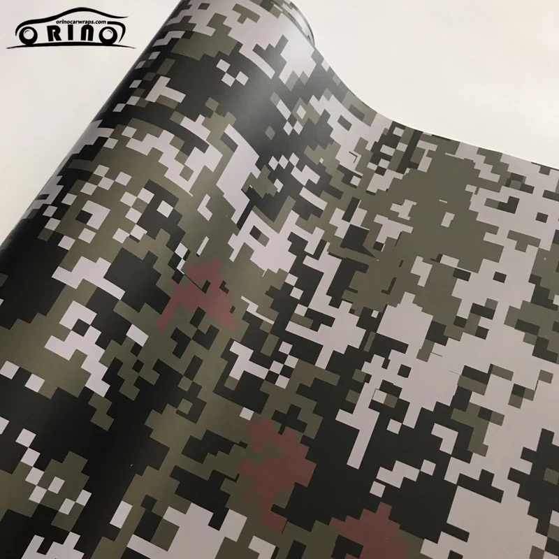 Digital Green Vinyl Film Sticker Wrap-5