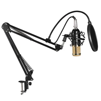 

BM800 Microphone Set Computer Network Karaoke Chat Dedicated Condenser Microphone Set Hanging Microphone