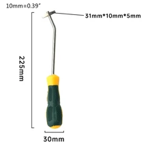 Tile Cleaner Tungsten Steel Ceramic Tile Grout Remover Tile Cleaning Tools Sturdy Angled Grout Scraping Rake Tool
Tile Cleaner Tungsten Steel Ceramic Tile Grout Remover Tile Cleaning Tools Sturdy Angled Grout Scraping Rake Tool