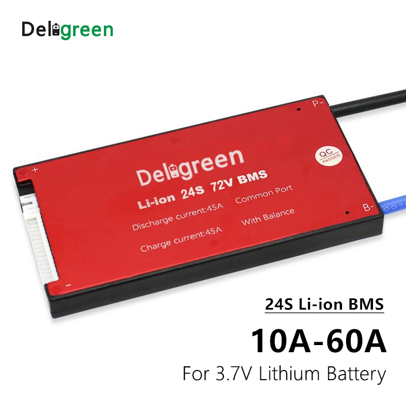 24S 20A 35A 45A 60A PCM/PCB/BMS для 72В литиевый LiFePO4 аккумулятор электрического велосипеда и
