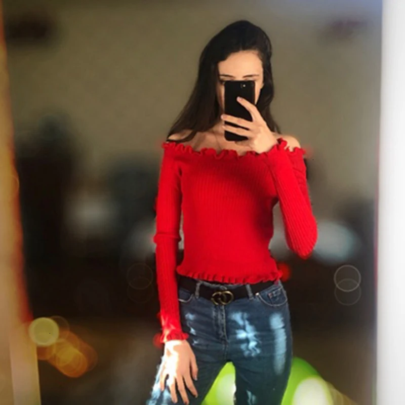 Koreaanse Fashion Chic Off Shoulder Trui Trui Vrouwen Truien Met Lange Mouwen Gebreide Oversized Trui Slanke Kasjmier Trui
Koreaanse Fashion Chic Off Shoulder Trui Trui Vrouwen Truien Met Lange Mouwen Gebreide Oversized Trui Slanke Kasjmier Trui