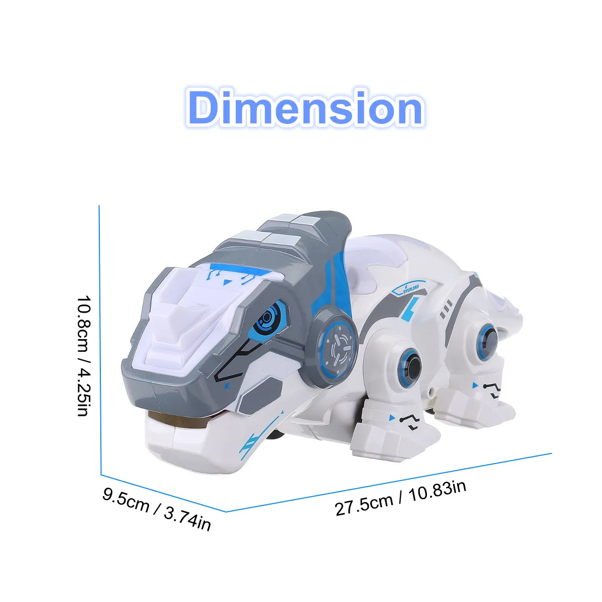 Hot Electric Dinosaur Toy Remote Control Animal Color Changing Sound 2.4G RC Pet Intelligent Animal Robot Kit Kids Toys For Chil
Hot Electric Dinosaur Toy Remote Control Animal Color Changing Sound 2.4G RC Pet Intelligent Animal Robot Kit Kids Toys For Chil
