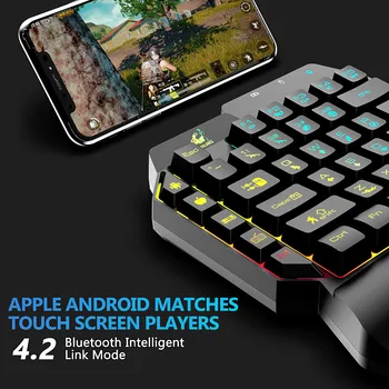 G11 Mobile Gamepad Blueteeth 4.2 Keyboard Converter Adapter For IOS gaming mouse игровая мышь wireless mouse 2019#G20
G11 Mobile Gamepad Blueteeth 4.2 Keyboard Converter Adapter For IOS gaming mouse игровая мышь wireless mouse 2019#G20
