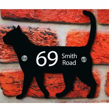 28*30cm Cat / Dog Shape House Signs Arcylic Door Number Plates with White Vinyl Stickers
28*30cm Cat / Dog Shape House Signs Arcylic Door Number Plates with White Vinyl Stickers