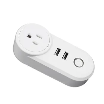 Remote Control WiFi Smart Socket Outlet Wireless Timer Socket Home Adaptor with USB Ports US UK EU Plug
Remote Control WiFi Smart Socket Outlet Wireless Timer Socket Home Adaptor with USB Ports US UK EU Plug