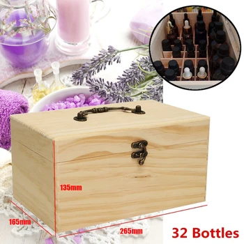 Hot Wooden Box 32 Slots Essential Oil Aromas 15ml Bottles Storage Case Organizer Aromatherapy With Handle Storage Box Organizer
Hot Wooden Box 32 Slots Essential Oil Aromas 15ml Bottles Storage Case Organizer Aromatherapy With Handle Storage Box Organizer