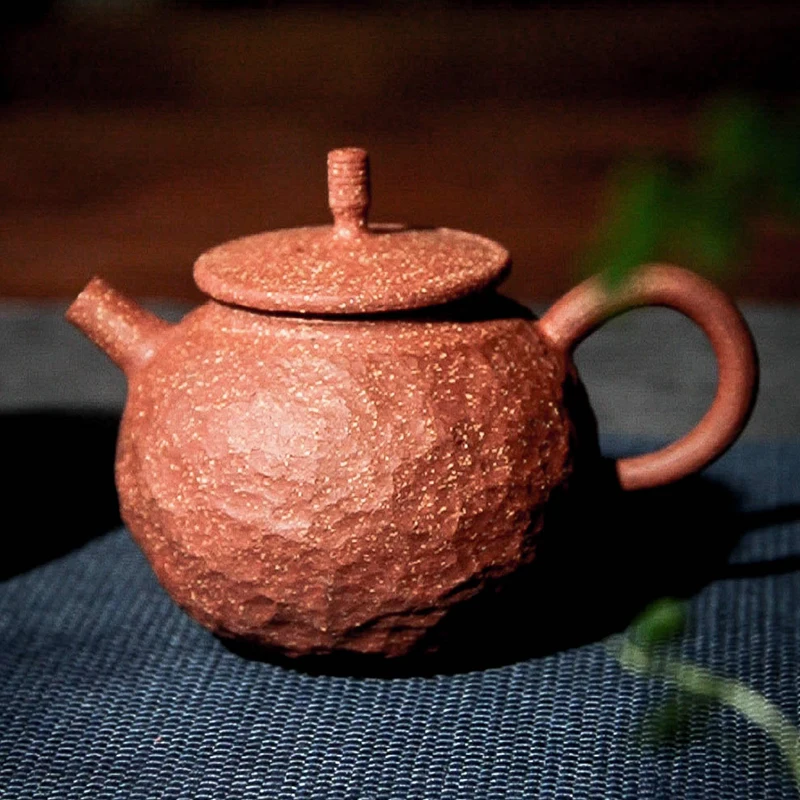 |teapot Kung Fu teapot ceramic handmade tea set household collection purple clay small single teapot side handle teapot
|teapot Kung Fu teapot ceramic handmade tea set household collection purple clay small single teapot side handle teapot