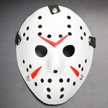 New Jason Friday The 13th Horror Hockey Mask Robber Killer Masquerade Joker Mask Halloween Samurai Cosplay Mask Masked Man Mask 
New Jason Friday The 13th Horror Hockey Mask Robber Killer Masquerade Joker Mask Halloween Samurai Cosplay Mask Masked Man Mask
