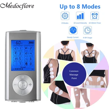 8 Modes Dual Output TENS Unit Multifunction Meridian Massage Machine for Pain and Muscle Relief Shiatsu Back and Neck Massager
8 Modes Dual Output TENS Unit Multifunction Meridian Massage Machine for Pain and Muscle Relief Shiatsu Back and Neck Massager
