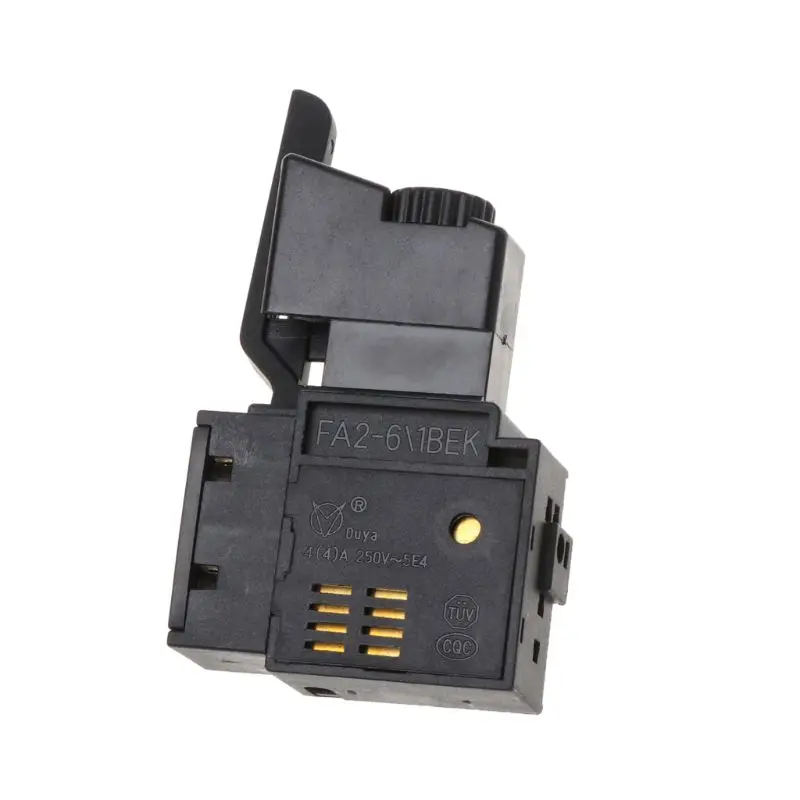 FA2-6/1BEK Lock on Power Tool Electric Drill Speed Control Trigger Button Switch G8TB
FA2-6/1BEK Lock on Power Tool Electric Drill Speed Control Trigger Button Switch G8TB