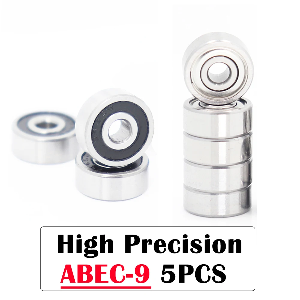 623ZZ/RS Bearing ABEC-9 3*10*4 mm ( 5 PCS ) Miniature 623Z 623-2RS Ball Bearings 623 ZZ RS High Quality
623ZZ/RS Bearing ABEC-9 3*10*4 mm ( 5 PCS ) Miniature 623Z 623-2RS Ball Bearings 623 ZZ RS High Quality