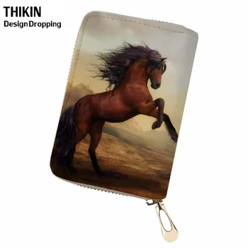 THIKIN Women Card Wallet Horse Printing Ladies Card ID Holders Teenager Girls Bank Travel Wallet Card Holder Coin Purses Holders
THIKIN Women Card Wallet Horse Printing Ladies Card ID Holders Teenager Girls Bank Travel Wallet Card Holder Coin Purses Holders