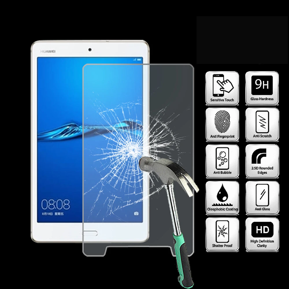 For Huawei MediaPad M3 Lite 8.0 Inch Tablet Ultra Clear Tempered Glass Screen Protector Anti-friction Proective Film
For Huawei MediaPad M3 Lite 8.0 Inch Tablet Ultra Clear Tempered Glass Screen Protector Anti-friction Proective Film