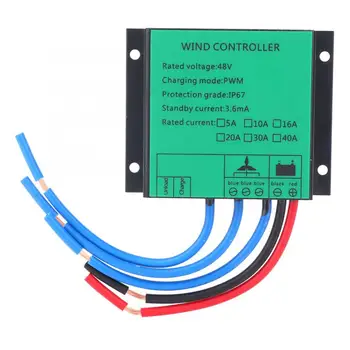 Wind Turbines Generator Controller PWM Battery Charge Controller Aluminium Alloy with Light-Emitting Diode 48V 600W 15A
Wind Turbines Generator Controller PWM Battery Charge Controller Aluminium Alloy with Light-Emitting Diode 48V 600W 15A