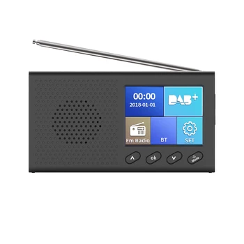 Digital DAB&FM Radio with BT Portable and Rechargeable Wireless Radio with Stereo Speaker Sound System LCD Display Backlight
Digital DAB&FM Radio with BT Portable and Rechargeable Wireless Radio with Stereo Speaker Sound System LCD Display Backlight