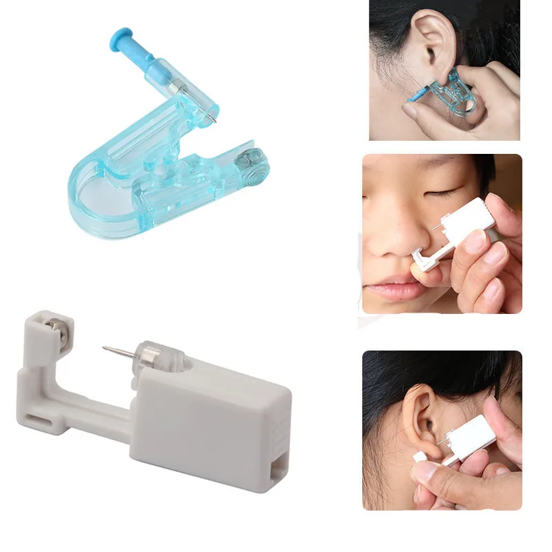 2PC Nose Stud Piercing Tool Earring Star Disposable No Pain Safe Sterile Ear Stud Piercing Gun Build In Steel Stud
2PC Nose Stud Piercing Tool Earring Star Disposable No Pain Safe Sterile Ear Stud Piercing Gun Build In Steel Stud