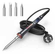 100W/200W High Power LCD Digital Display Electric Soldering Iron with Switch Sleep Function Welding Equipment Repair Tools
100W/200W High Power LCD Digital Display Electric Soldering Iron with Switch Sleep Function Welding Equipment Repair Tools