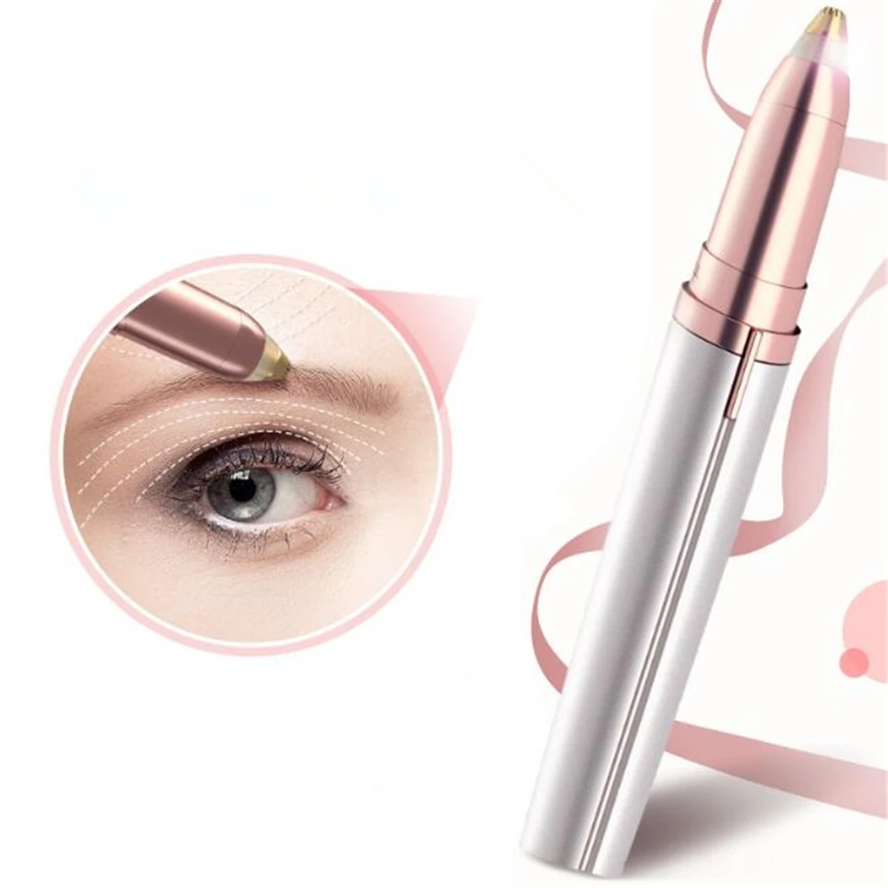 Portable Electric Eyebrow Trimmer Shaper - Daily Beauty Trends