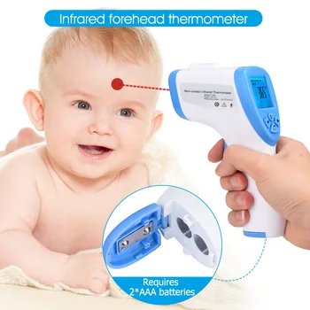 Muti-fuction Baby/Adult Digital Termomete Infrared Forehead Body Thermometer Gun Non-contact Temperature Measurement Device
Muti-fuction Baby/Adult Digital Termomete Infrared Forehead Body Thermometer Gun Non-contact Temperature Measurement Device