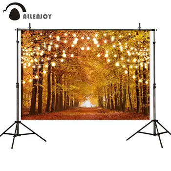 Allenjoy backdrop for photography props studio Autumn forest lights tree leaves 3d wallpaper wedding photocall photo background 
Allenjoy backdrop for photography props studio Autumn forest lights tree leaves 3d wallpaper wedding photocall photo background