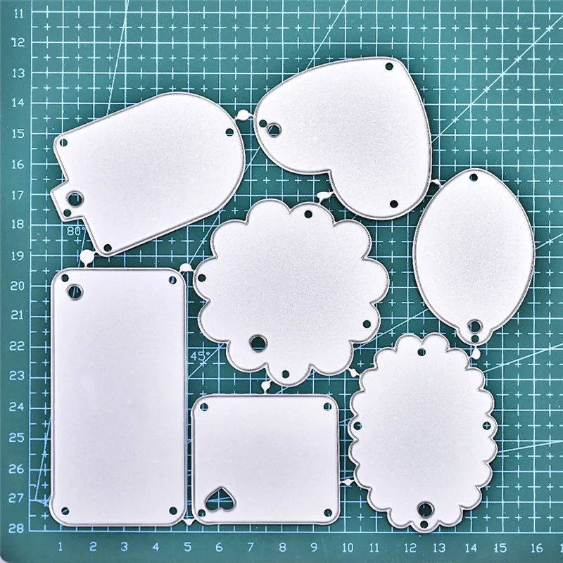 Eastshape Dies Tag Lable Metal Cutting Dies for Scrapbooking Craft Card Embossing Diecut Template Stencil Heart Flower
Eastshape Dies Tag Lable Metal Cutting Dies for Scrapbooking Craft Card Embossing Diecut Template Stencil Heart Flower