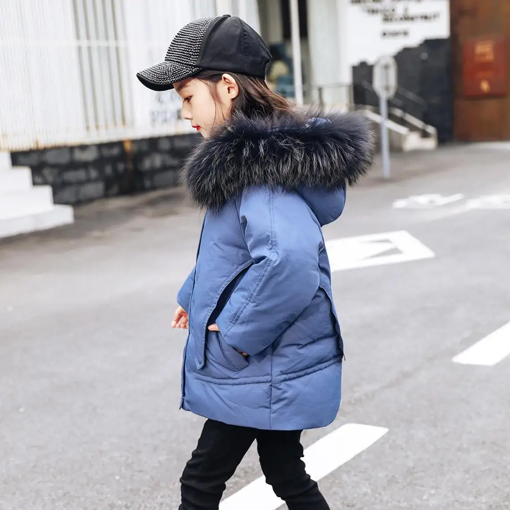 New 2019 Fashion Children Winter Jacket Girl Winter Coat Kids Warm Thick Fur Collar Hooded long down Coats For Teenage 6-14Y
New 2019 Fashion Children Winter Jacket Girl Winter Coat Kids Warm Thick Fur Collar Hooded long down Coats For Teenage 6-14Y
