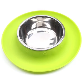 Pet Bowl Silicone Stainless Steel Non-Slip Pets Feeder Food Water Bowl Durable Multi Function Dog Bowls for Cats
Pet Bowl Silicone Stainless Steel Non-Slip Pets Feeder Food Water Bowl Durable Multi Function Dog Bowls for Cats