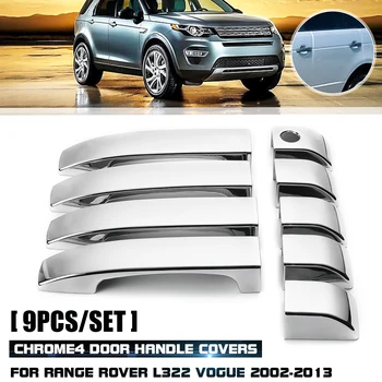 9pcs Set for Range Rover L322 Vogue 2002 2003 2004 2005 2006 2007 2008 2009 2010 2011 2012 2013 ABS Chrome 4 Door Handle Covers
9pcs Set for Range Rover L322 Vogue 2002 2003 2004 2005 2006 2007 2008 2009 2010 2011 2012 2013 ABS Chrome 4 Door Handle Covers