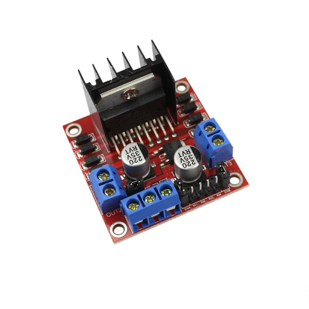 L298N Motor Driver Board Module Stepper Motor Smart Car Robot Breadboard High Power L298 DC Motor Driver
L298N Motor Driver Board Module Stepper Motor Smart Car Robot Breadboard High Power L298 DC Motor Driver