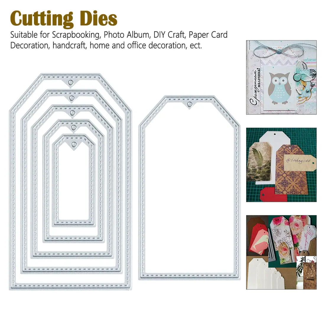 5 Pcs/ Set Cutting Dies Label Layering Metal Tags Frame Embossing Stencils DIY Scrapbooking Paper Cards Template
5 Pcs/ Set Cutting Dies Label Layering Metal Tags Frame Embossing Stencils DIY Scrapbooking Paper Cards Template