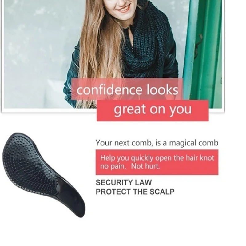 Hair Brush Comb Styling Tools Magic Handle Tangle Detangling Comb Shower Hair Brush Massage Combs Salon Styling Tool
Hair Brush Comb Styling Tools Magic Handle Tangle Detangling Comb Shower Hair Brush Massage Combs Salon Styling Tool