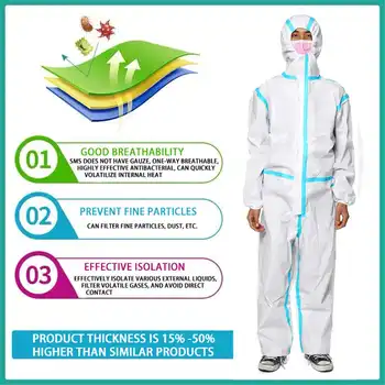Waterproof Reusable Disposable Oil-Resistant Protective Coverall for Spary Painting Decorating Clothes Overall Suit Workwear
Waterproof Reusable Disposable Oil-Resistant Protective Coverall for Spary Painting Decorating Clothes Overall Suit Workwear