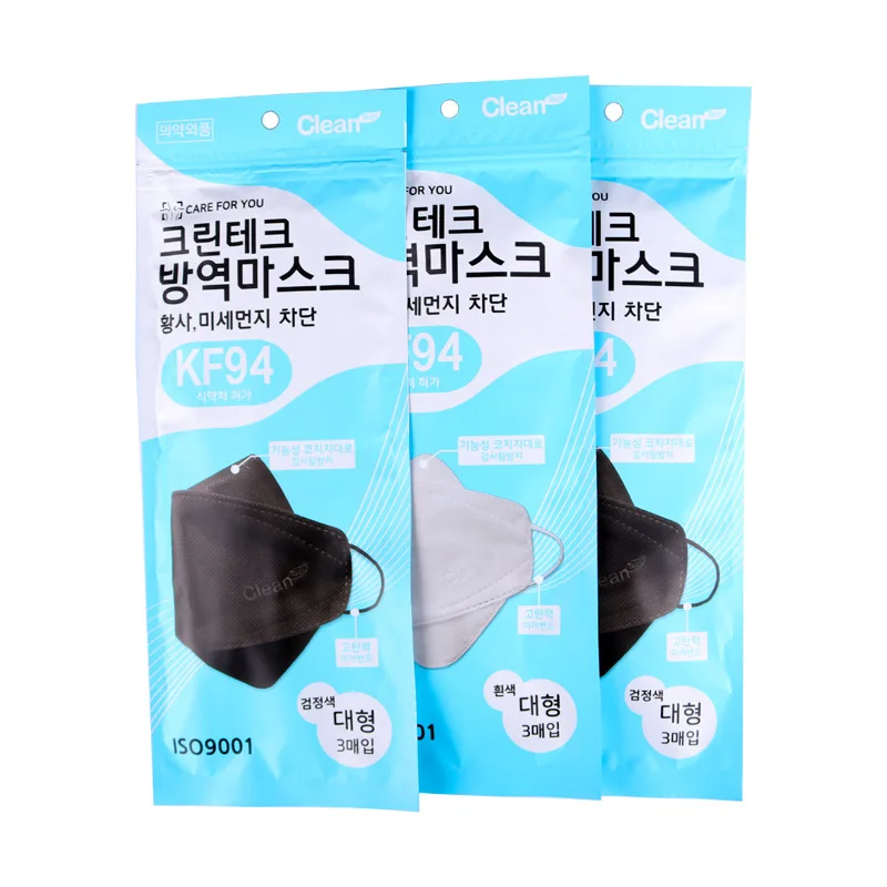 3 PCS South Korea imported four-layer KF94 masks PM2.5 dust-proof protective masks of the same level free shipping
3 PCS South Korea imported four-layer KF94 masks PM2.5 dust-proof protective masks of the same level free shipping