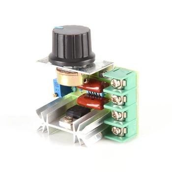 Adjustable 50-220V 25A Motor Speed Controller PWM 2000W AC Motor Speed Controller Voltage Regulator 1PC
Adjustable 50-220V 25A Motor Speed Controller PWM 2000W AC Motor Speed Controller Voltage Regulator 1PC