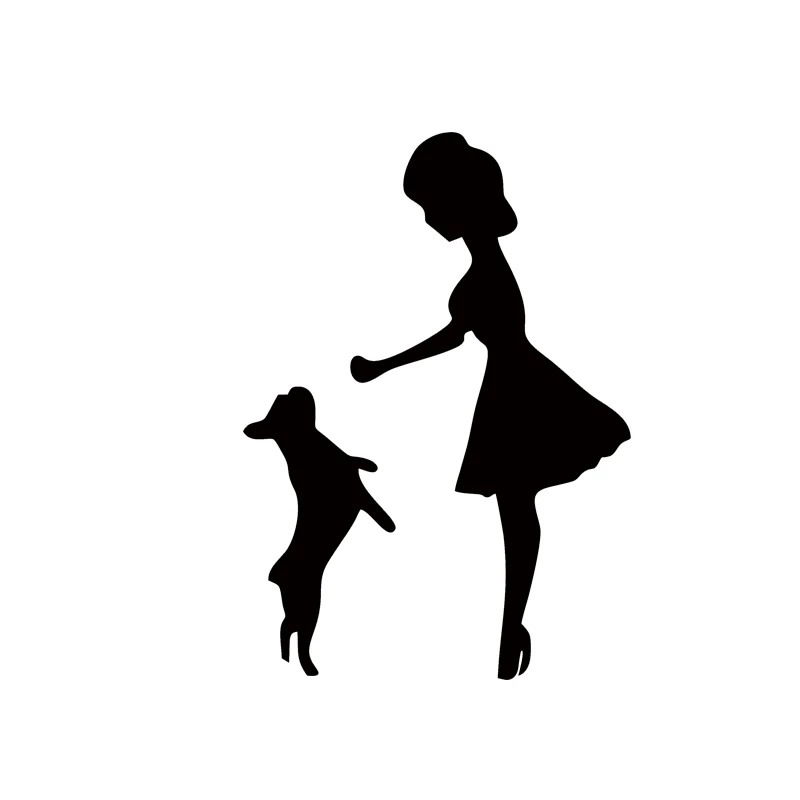 Car Styling Personality Woman Playing With Pet Dog Car Window Bumper Vinyl Decal Funny Jdm decal sticker Car Sticker
Car Styling Personality Woman Playing With Pet Dog Car Window Bumper Vinyl Decal Funny Jdm decal sticker Car Sticker