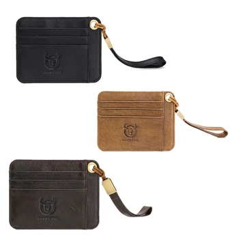 BULLCAPTAIN Genuine Leather Card Holder Credit Cart Wallet Mini Slim Wallet Card Case Unisex Business ID Holders Coin Credit
BULLCAPTAIN Genuine Leather Card Holder Credit Cart Wallet Mini Slim Wallet Card Case Unisex Business ID Holders Coin Credit