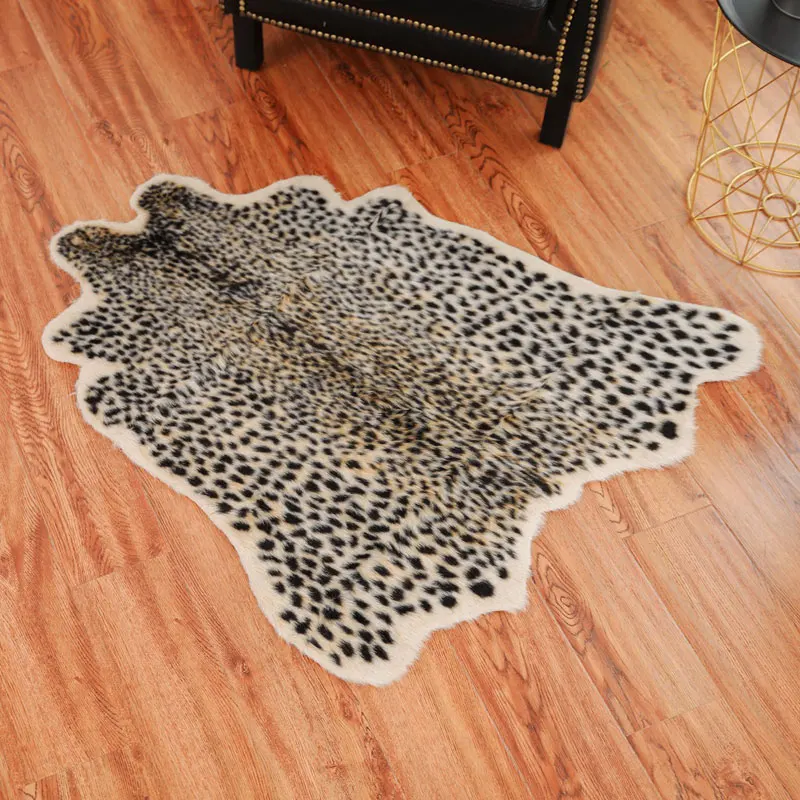 Sholisa Faux Leopard Skin Rug Imitation Animal Skin Pelt Shape Handmade Simulation Leather Floor Area Rug Carpert for Home Deco
Sholisa Faux Leopard Skin Rug Imitation Animal Skin Pelt Shape Handmade Simulation Leather Floor Area Rug Carpert for Home Deco