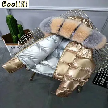 Boollili 2020 Winter Down Jacket Woman Hooded Big Fox Fur Collar Duck Down Coat Women Korean Two Side Wear Female Jacket 
Boollili 2020 Winter Down Jacket Woman Hooded Big Fox Fur Collar Duck Down Coat Women Korean Two Side Wear Female Jacket