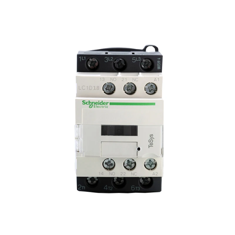 LC1D18MDC Three-pole contactor 3P 18A 220VDC one open and one close for AC load with power factor greater than or equal to 0.95
LC1D18MDC Three-pole contactor 3P 18A 220VDC one open and one close for AC load with power factor greater than or equal to 0.95