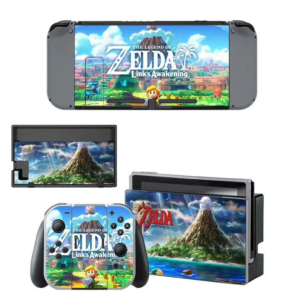 Nintendoswitch Skin The Legend of Zeldas Link's Awakening Sticker for Nintendo Switch NS Console and Controller Dock Vinyl Decal
Nintendoswitch Skin The Legend of Zeldas Link's Awakening Sticker for Nintendo Switch NS Console and Controller Dock Vinyl Decal