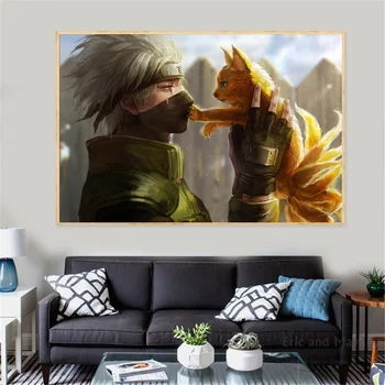Anime Kakashi Naruto Art Canvas Painting Posters And Prints Pictures On The Wall Vintage Poster Decorative Home Decor Obrazy 
Anime Kakashi Naruto Art Canvas Painting Posters And Prints Pictures On The Wall Vintage Poster Decorative Home Decor Obrazy