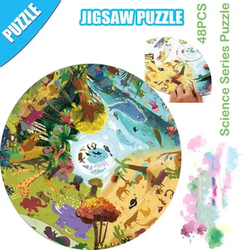 2020 Newest Science Cartoon Blossoms Puzzle 48 Pieces Educational Puzzle Game Toys For Children Paper Size: Approx. 26X2X4cm
2020 Newest Science Cartoon Blossoms Puzzle 48 Pieces Educational Puzzle Game Toys For Children Paper Size: Approx. 26X2X4cm