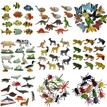 12PCS/Set Insect Model Action Figures Toys Plastic Simulation Fish Beetle Cat Monkey Horse Education Toy Zoo Animal Doll GiftS
12PCS/Set Insect Model Action Figures Toys Plastic Simulation Fish Beetle Cat Monkey Horse Education Toy Zoo Animal Doll GiftS